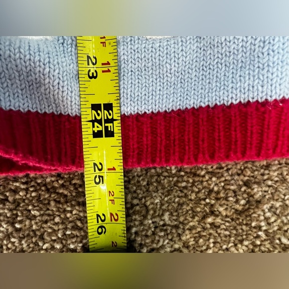 Quacker Factory Embellished Christmas Home Tree‎ Sweater Angel Peace Size M A34 - Picture 12 of 13